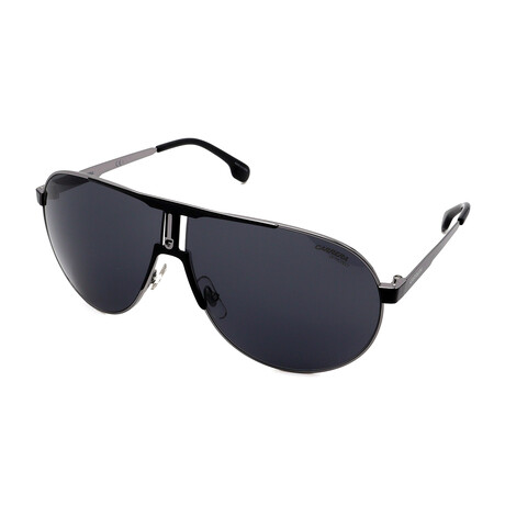Carrera // Men's // 1005/S T17 Aviator Sunglasses // Black + Grey Gradient