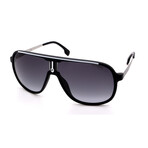 Carrera // Men's 1007-S-003 Sunglasses // Matte Black + White