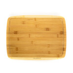 Bamboo Rectangular Cutting Board (Two-Toned)