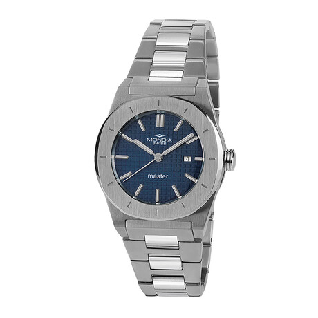 Mondia Master Swiss Quartz // MS-731-SS-14BL-CM