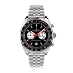 Mondia Madison Cushion Case Chronograph Quartz // MI-792-SS-03BK-GB