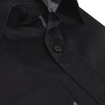 The Benson Contemporary Fit Shirt // Black (S)