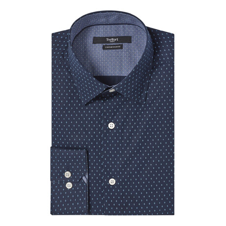 The Daniels Slim Fit Shirt // Navy (S)