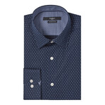 The Daniels Slim Fit Shirt // Navy (XL)