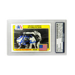 Floyd Patterson // Signed 1983 Topps Olympians Boxing Trading Card #77 (PSA/DNA Authenticated + Encapsulated)