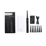 E11 // Black Electric Toothbrush + 8 Heads + Black Travel Case