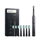 E11 // Black Electric Toothbrush + 8 Heads + Black Travel Case