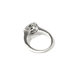 18k White Gold Diamond Ring // Ring Size 6 // New
