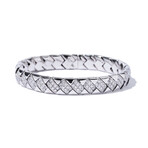 18k White Gold Diamond Bracelet // 6.25" // New