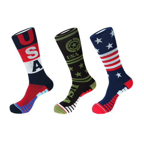 Hudson Athletic Socks // Pack of 3