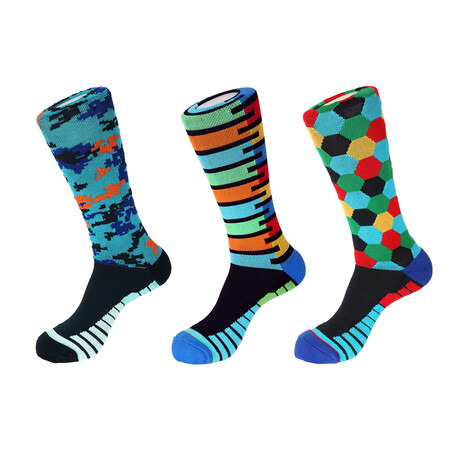 Dorian Athletic Socks // Pack of 3