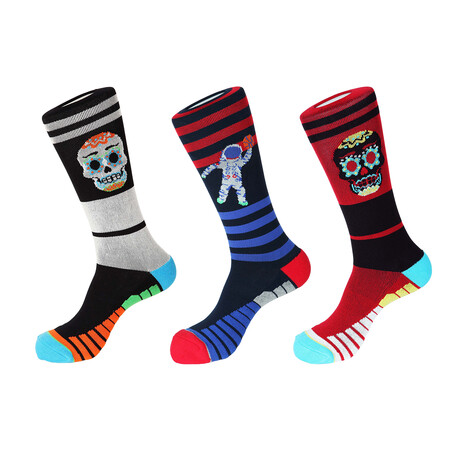 Kaleb Athletic Socks // Pack of 3
