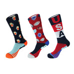 Brayden Athletic Socks // Pack of 3