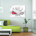 Air Jordan 03's (8"H x 10"W x 0.2"D)