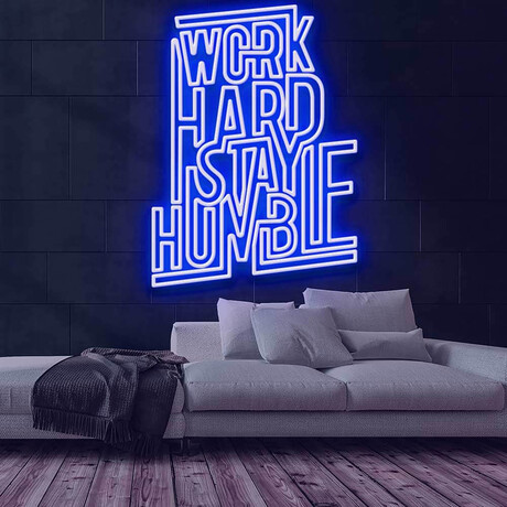 Work Hard Stay Humble // Large (Red)