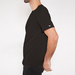 Crew Neck Tee // Black (L)