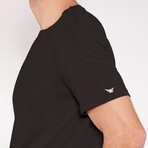 Crew Neck Tee // Black (L)