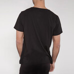 Kiss Crew Tee // Black (S)