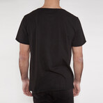 Crew Neck Tee // Black (L)
