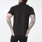 Retro Polo // Black (M)