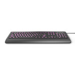 Azio Vision Series // Large-Font Antimicrobial 3-Color Backlit Keyboard // PC