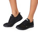 Women's Aqua Sneaker// Black (US Women's 6)