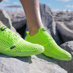 Men's Aqua Sneaker // Yellow (US Men's 8)