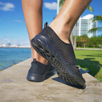 Men's Aqua Sneaker // Black (US Men's 11)