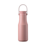 LocknLock Double Cap Metro Bottle // 16 oz. (Pink)