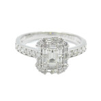 Platinum + Diamond Ring // Ring Size: 6 // Pre-Owned