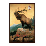 Ammunition // Elk // Vintage Poster (17"H x 11"W x .01"D)