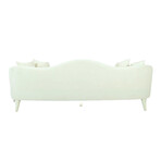 TOV // Naya Velvet Sofa // Cream