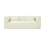 TOV // Callie Velvet Sofa // Cream