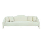 TOV // Naya Velvet Sofa // Cream