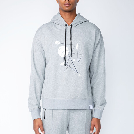 Graphic Hoodie // Heather Gray (S)