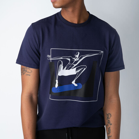 Graphic Tee // Midnight (S)