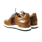 Men's Leather Sneakers // Cognac (US: 8)