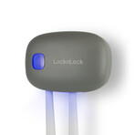 LocknLock Dual Toothbrush Sanitizer (Gray)