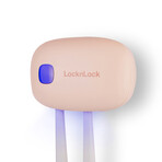 LocknLock Dual Toothbrush Sanitizer (Gray)