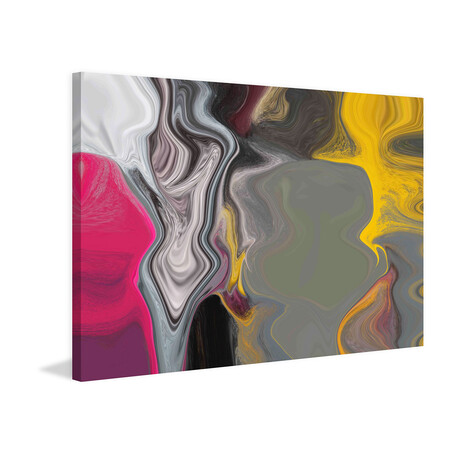 Comfort Zone Painting Print on Wrapped Canvas (12"W x 8"H x 1.5"D)