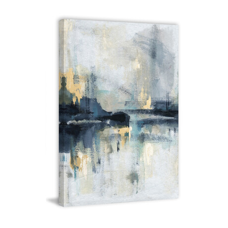 Senne Flueve III Painting Print on Wrapped Canvas (8"W x 12"H x 1.5"D)