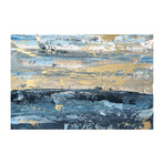 Entrancing Skyline Painting Print on Wrapped Canvas (12"W x 8"H x 1.5"D)