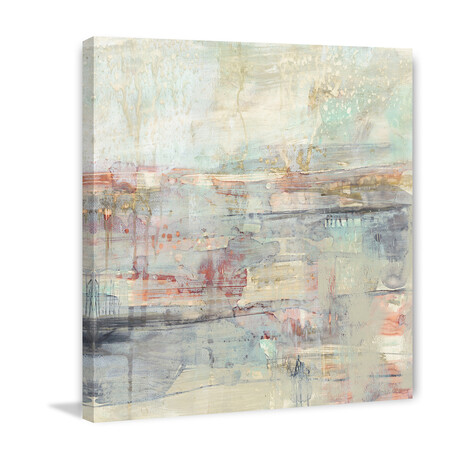 Soft Scape II Painting Print on Wrapped Canvas (12"W x 12"H x 1.5"D)