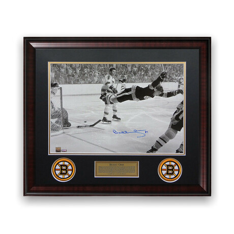 Bobby Orr // Boston Bruins // Signed Photograph + Framed