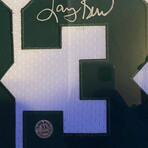 Larry Bird // Boston Celtics // Framed + Signed Jersey