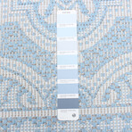 Veranda Traditional // Light Blue Rug (7'3"L x 5'3"W)