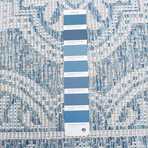 Veranda Traditional // Blue (7'3"L x 5'3"W)