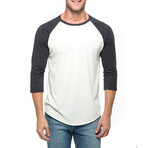 Raglan T-Shirt // Cream + Black (XS)
