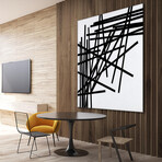 Alumettes (54"H x 54"W x 1.5"D)