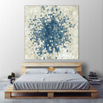 Summer Blocks Blue (54"H x 54"W x 1.5"D)